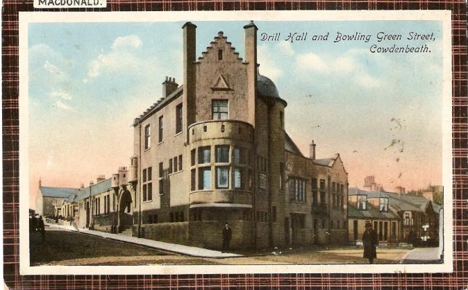 Cowdenbeath Drill Hall - Click to go to next postcard - Cwmcarn